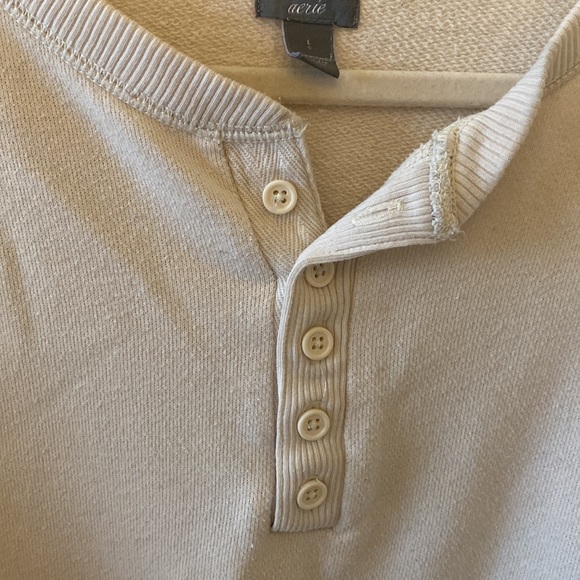 Aerie Cropped Sweatshirt - Picture 3 of 10